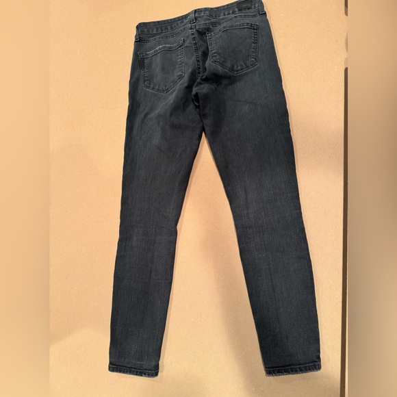 Paige Verdugo Ankle Black Skinny Jeans - Size 27 - Picture 5 of 11